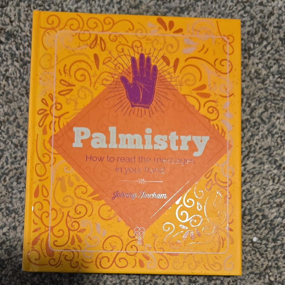 Palmistry Book with Orange Cover